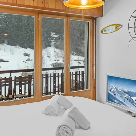 Apartment Cosy A 1 Minute A Pied Des Pistes De Les Collons
